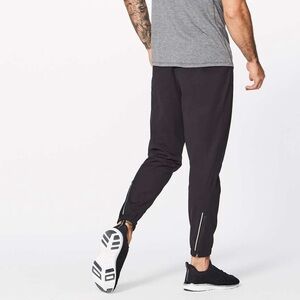 lululemon athletica Charcoal Joggers with Zipper Detail